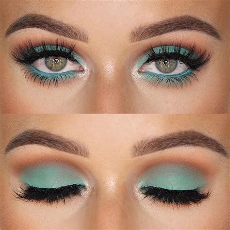 💄 Charlotte Bird 💄 On Instagram Bright And Blue Tutorial On This Teal
