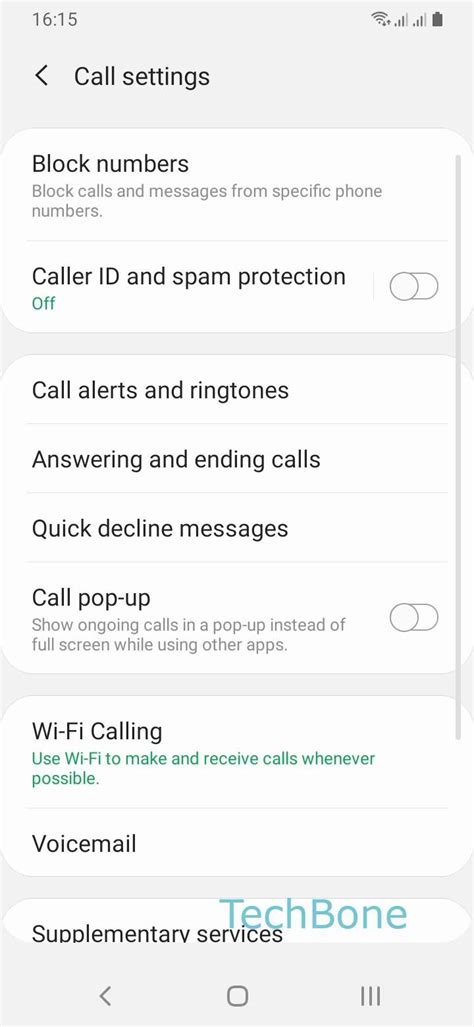 How To Enable Or Disable Wifi Calling Samsung Manual Techbone