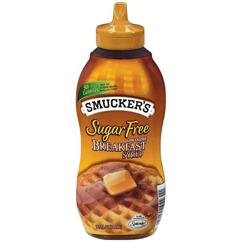 Smuckers Sugar Free Breakfast Syrup 145 Ounce Pack Of 6 Walmart