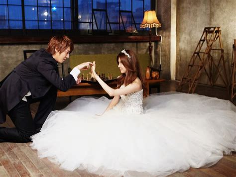The show paired up celebrities who pretended to be married couples and. YongSeo Couple Wedding | Wedding photoshoot, We got ...