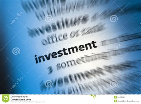 Investing terms you should know. Investment - Finance stock photo. Image of buying, backing ...