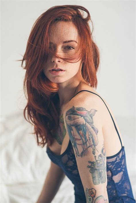 Hattie Watson Women Redhead Beauty Beauty Tattoos