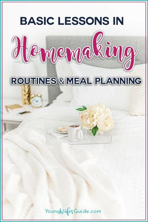 Basic Lessons In Homemaking Routines And Meal Planning Hf 63