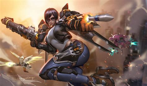 Pharah By Liang Xing On Deviantart