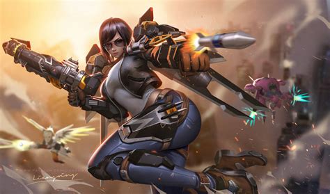 Pharah By Liang Xing On Deviantart