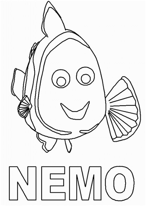 Perhaps you can recall some important scenes on the movie just by looking no matter what your children's motor skill level is, there will be the perfect finding nemo coloring pages. Coloring Page - Finding nemo coloring pages 1
