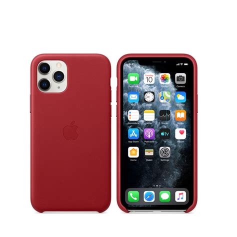 Apple Iphone 11 Pro Max Leather Case Original All It Hypermarket