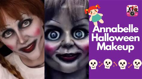 Annabelle Halloween Makeup Tutorial Youcam Makeup Youtube