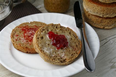 It is often part of breakfast in north america and australia, frequently eaten with sweet or savory toppings such as fruit jam or honey, or eggs, sausage, bacon, or cheese. Gluten Free Vegan Wholegrain English Muffins