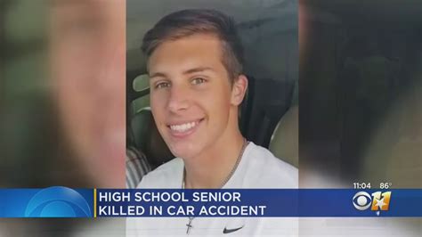 High School Senior Killed In Car Crash Youtube