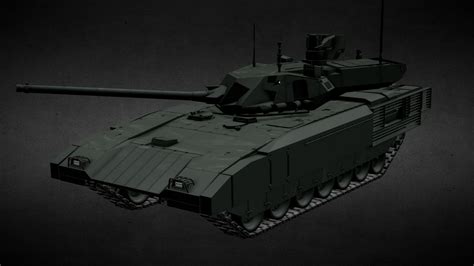 T 14 Armata Buy Royalty Free 3d Model By Rober Digiorge