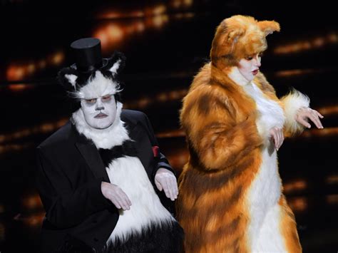 So, james corden, channeling the same version of himself that he uses for the crosswalk theater gags, took his late late show audience inside the real cats school. 'Cats' stars James Corden and Rebel Wilson poked fun at ...