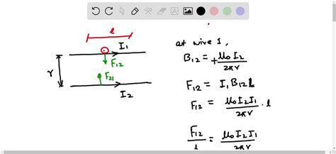 Solved Q1 Derive The Equation Of Force Between Two Current Carrying
