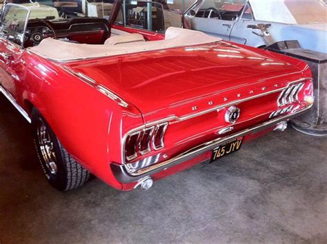 67 Red Convertible The Mustang Shop Of San Diego In San Diego Ca Us