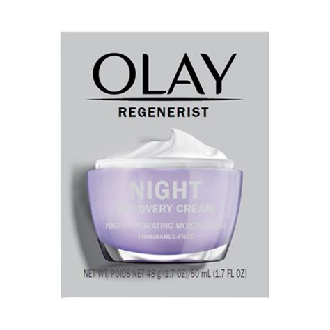 Save On Olay Regenerist Night Recovery Cream Moisturizer Fragrance Free