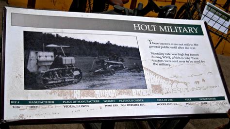 1917 Holt 10 Ton Military Tractor Info Photographed At The Flickr