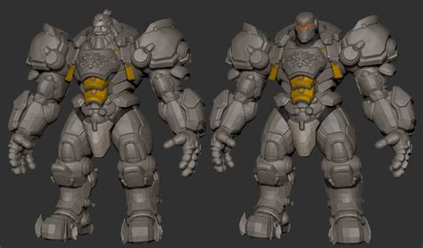 Reinhardt Overwatch 2 Wip — Polycount