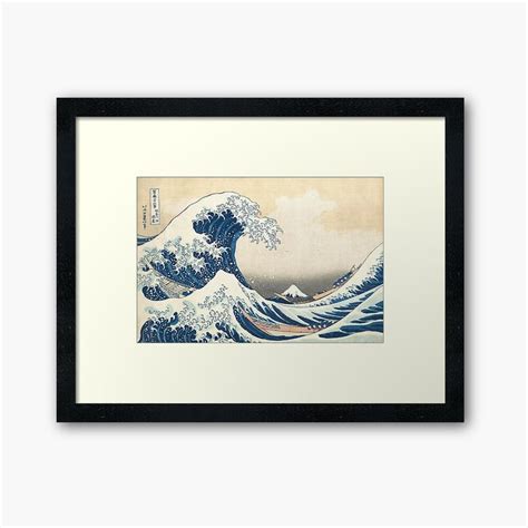 The Great Wave Framed Art Print