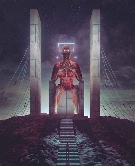 Beeple “artificial Supergod ” Futuristic Art Art Dystopian