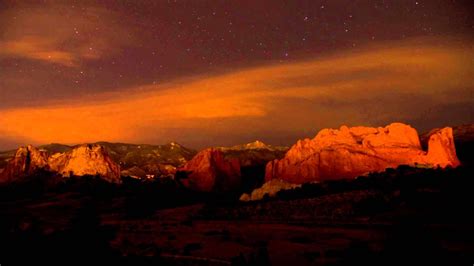 Sunrise At The Garden Of The Gods Youtube