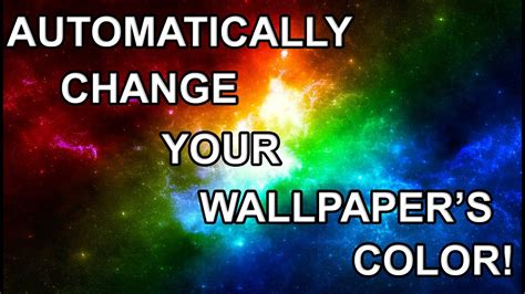 Free Download Magically Change Your Wallpapers Color Windows Tricks