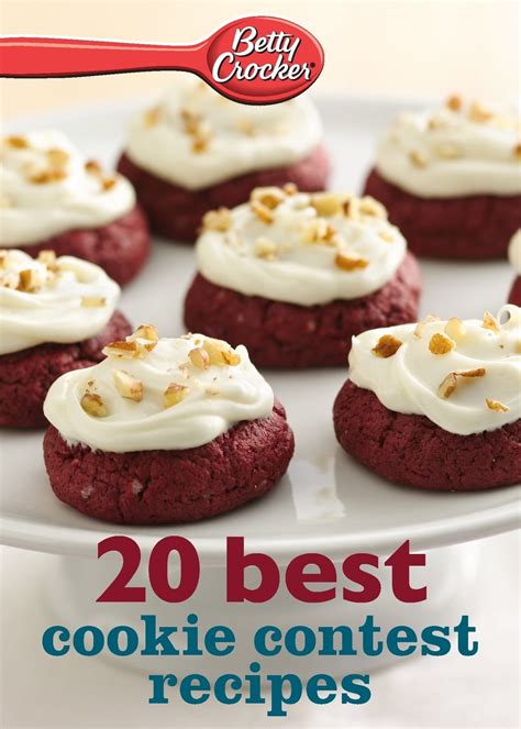 Betty Crocker 20 Best Cookie Contest Recipes Paperback