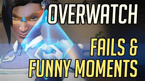 Overwatch Fails And Funny Moments 1080p 60fps Youtube