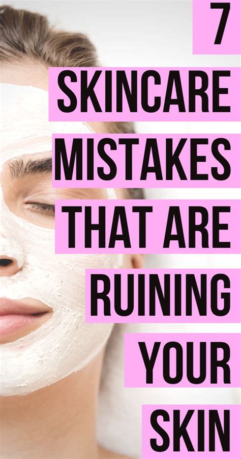 7 Skincare Mistakes Youre Making And How To Fix Them Flawless Skin