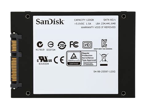 Sandisk Ssd Plus 2 5 120gb Sata Iii Internal Solid State Drive Ssd Sdssda 120g G25 Newegg Ca