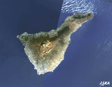 火山と太陽光発電の島・テネリフェ島、スペイン 地球が見える Jaxa 第一宇宙技術部門 地球観測研究センター（eorc）