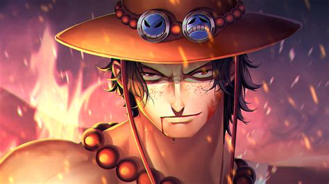 Download Portgas D Ace Anime One Piece Hd Wallpaper By Zhangding