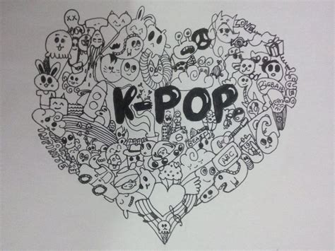 Which bts do you like the most? kpop luv | Doodle art name, Doodle art, Doodles