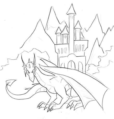 Haunted Castle Drawing At Free For Personal Use