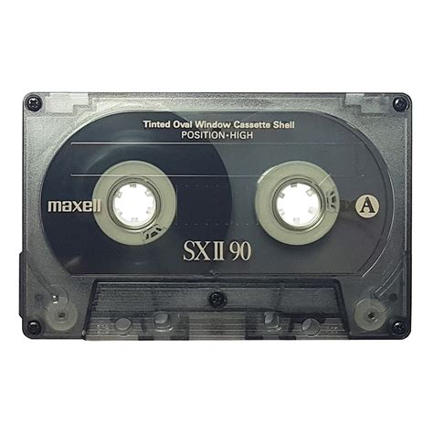 Maxell Sxii 90 Chrome Blank Audio Cassette Tapes Retro Style Media