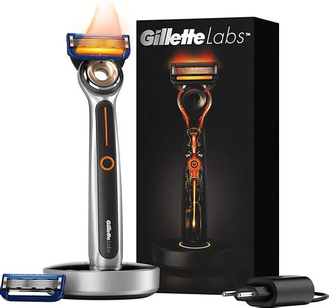 Gillette Gillettelabs Heated Razor For Men Starter Kit 1 Blade