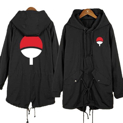 Coat Costume Hoodie Coat Jacket Naruto Sasuke Uchiha Hoodies Anime