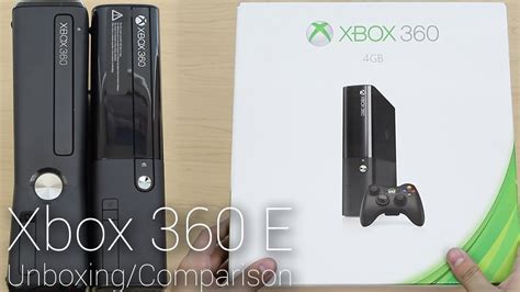 New Xbox 360 E Unboxing And Comparison To Xbox 360 Slim Youtube