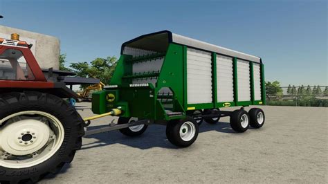 Badger Forage Wagon V1000 Fs 2019 Farming Simulator 2022 Mod Ls