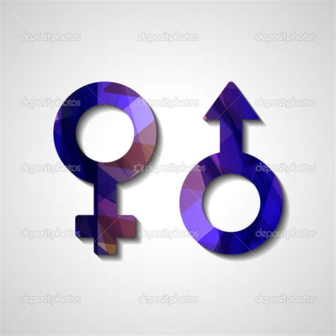 Male And Female Gender Symbols Stock Vector Image By ©endpz 42992207