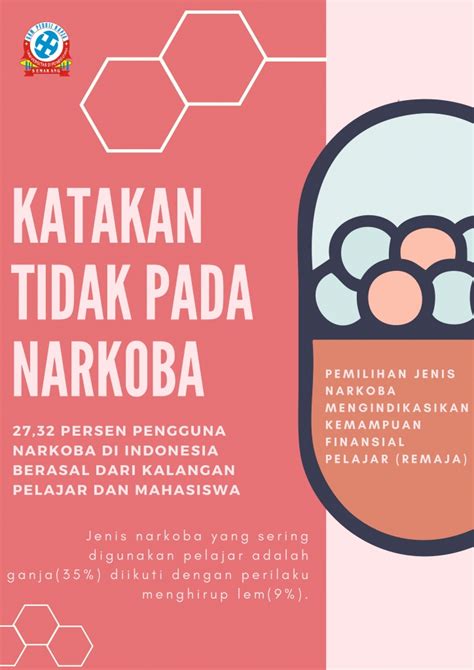 Memetik laporan sinar harian, ketua polis daerah. KATAKAN TIDAK PADA NARKOBA - Poster Anti Narkoba