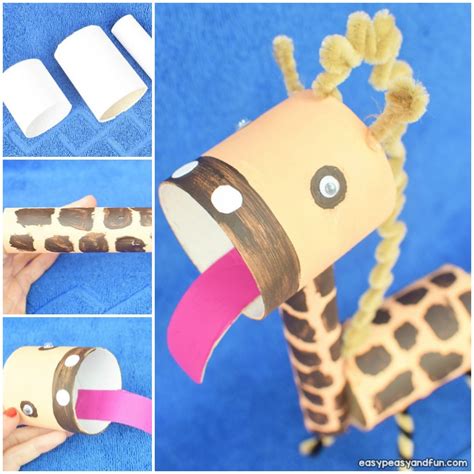 Giraffe Toilet Paper Roll Craft Easy Peasy And Fun