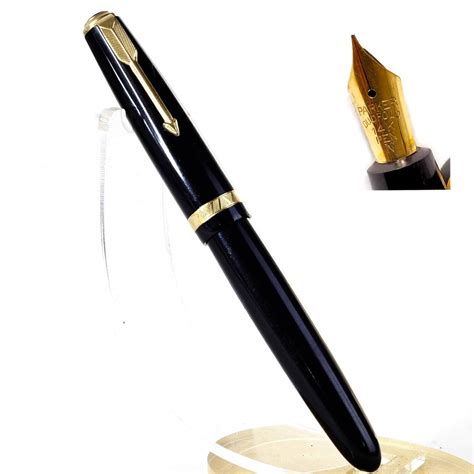 Buy Vintage Parker Duofold Fountain Pen With 14k Sold Gold M Nib Online