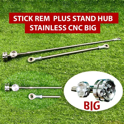 Jual Stick Rem Stik Rem Plus Stanhub Besar Stainless Bi Cnc Sportsday