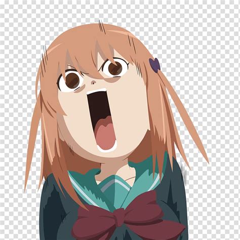 Anime Scared Expression