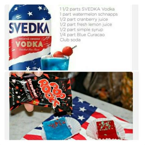 Murica 4th Of July Jello Shots Svedka Vodka Jello Shots Pudding Shots