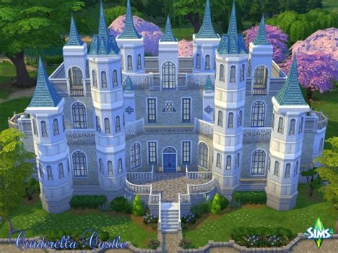 Cinderella Castle By Christine At Cc4sims Sims 4 Updates