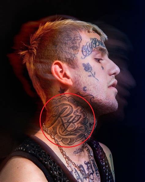 Lil Peeps Tattoos Thinkin Skin