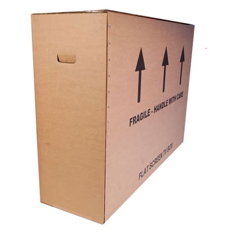 Extra Large Tv Monitor Double Wall Cardboard Boxes Up To 55 Tv