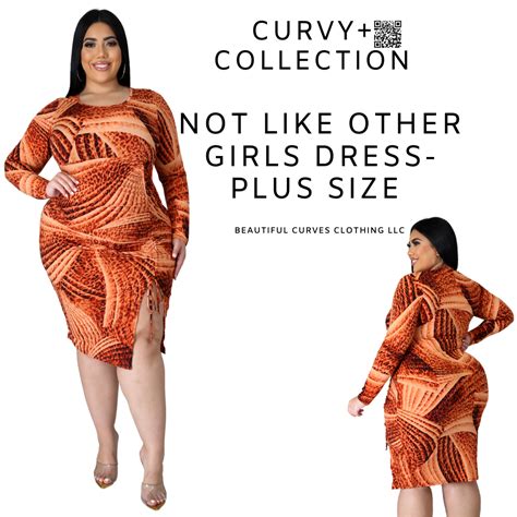 Beautiful Curves Clothing Curves Clothing Stretchy Bodycon Dress