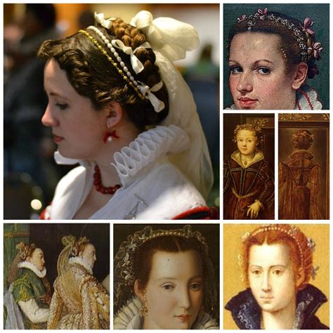 Italian Braids And Curls Renaissance Hairstyles Braids With Curls Historical Hairstyles